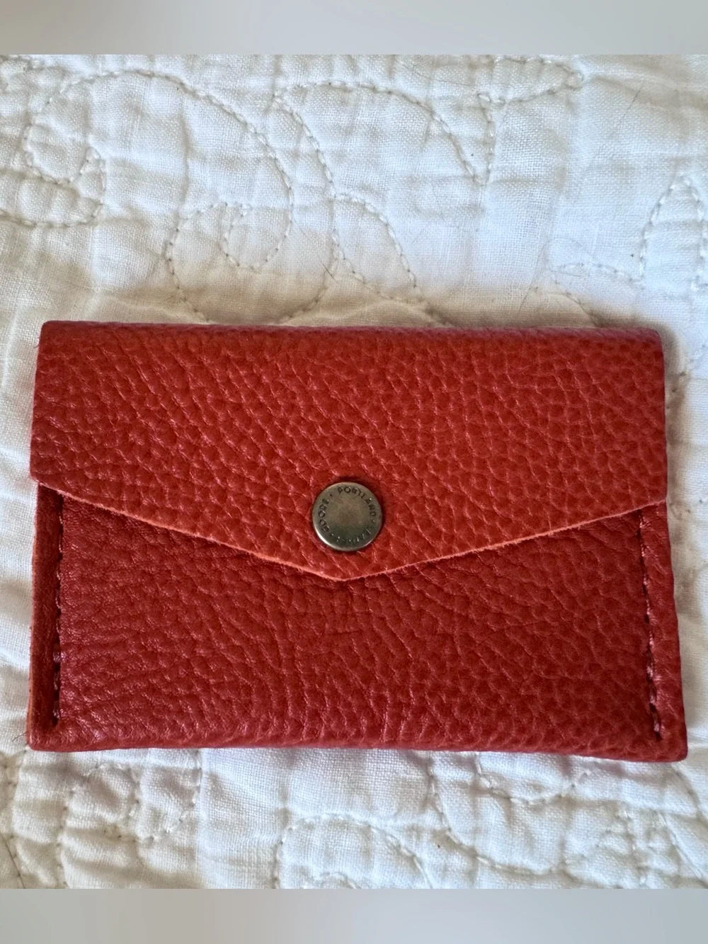 Portland Leather rainbow of wallets 🌈